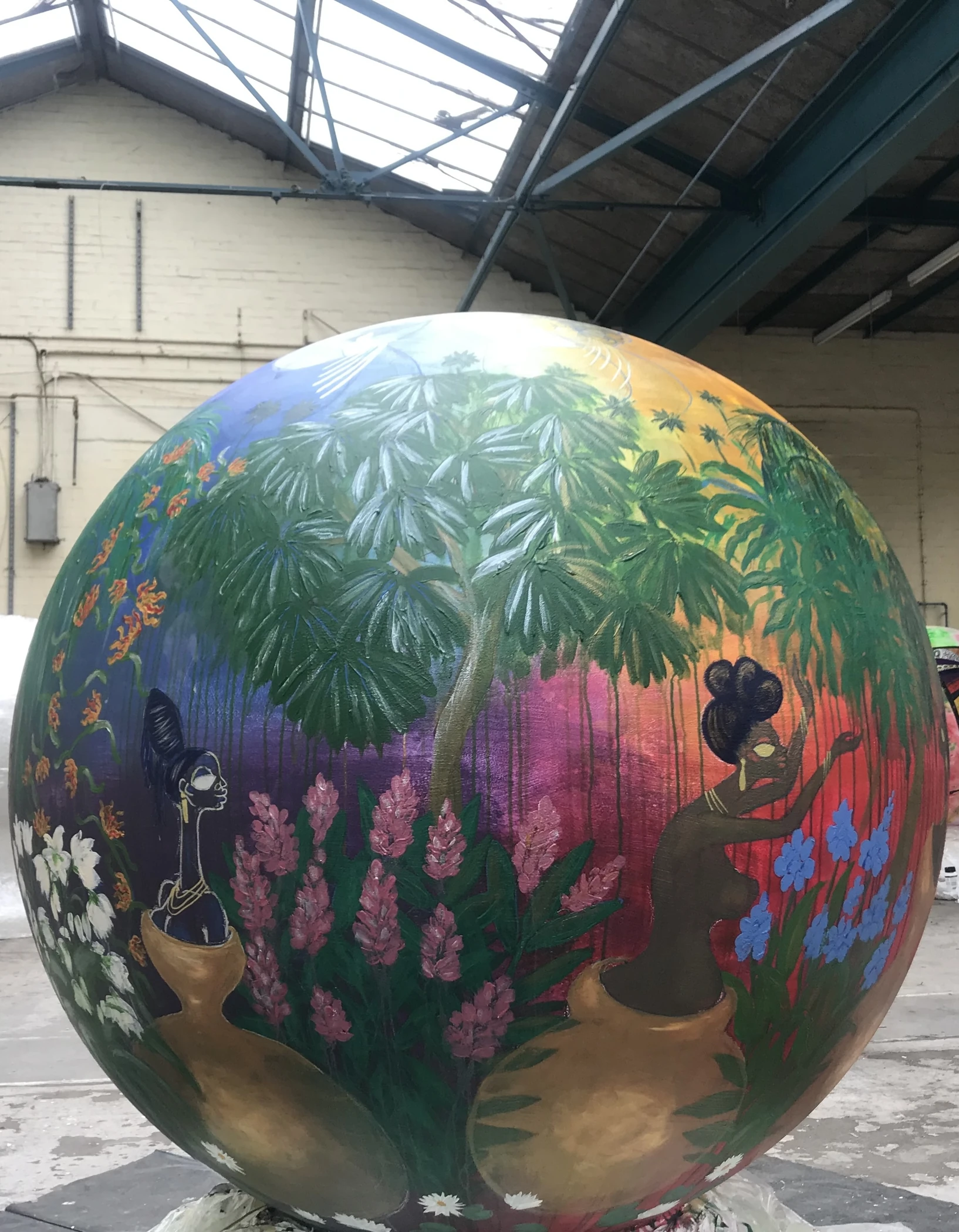 The Timeless Cosmic Calabash- We Will Mend This Broken World, 2022 — installation view